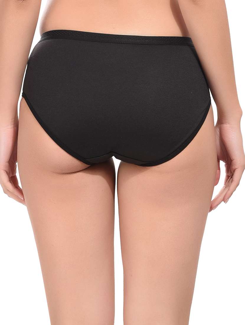 pack of 3 multi coloured hosiery hipster panty - 21510424 -  Standard Image - 7