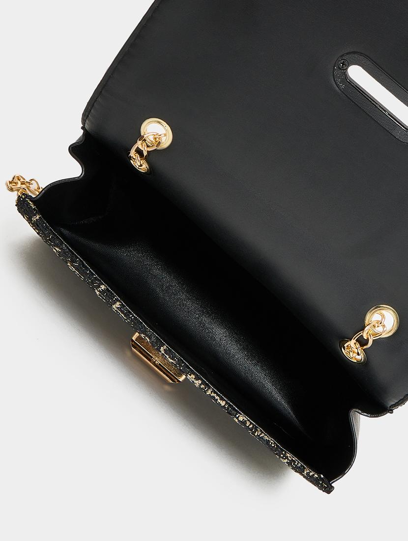 women black textured handbag - 21510720 - Standard Image - 2