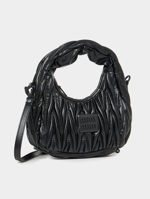 women black solid handbag - 21510725 - Standard Image - 0
