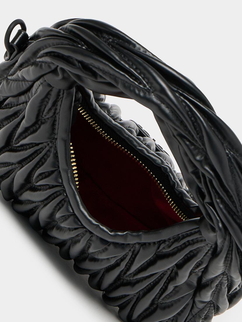 women black solid handbag - 21510725 - Standard Image - 2