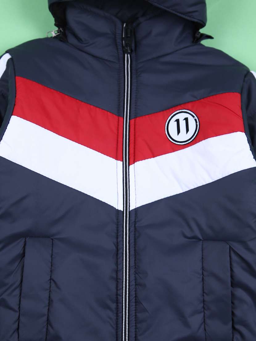 boys color block long sleeve bomber jacket - 21510812 -  Standard Image - 2