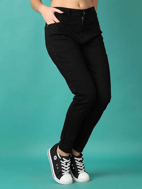 women black plain jean - 21510870 -  Standard Image - 0