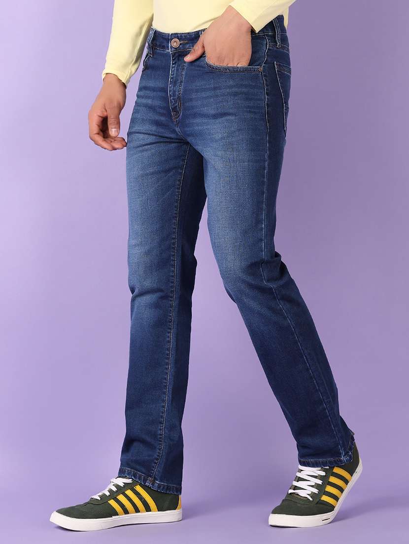 men solid mid rise slim fit jean - 21510900 -  Standard Image - 2