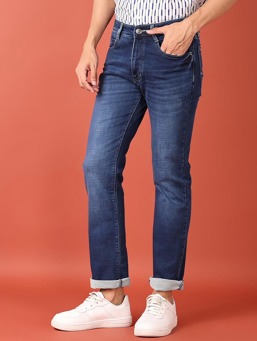men solid mid rise slim fit jean - 21510902 - Standard Image - 2