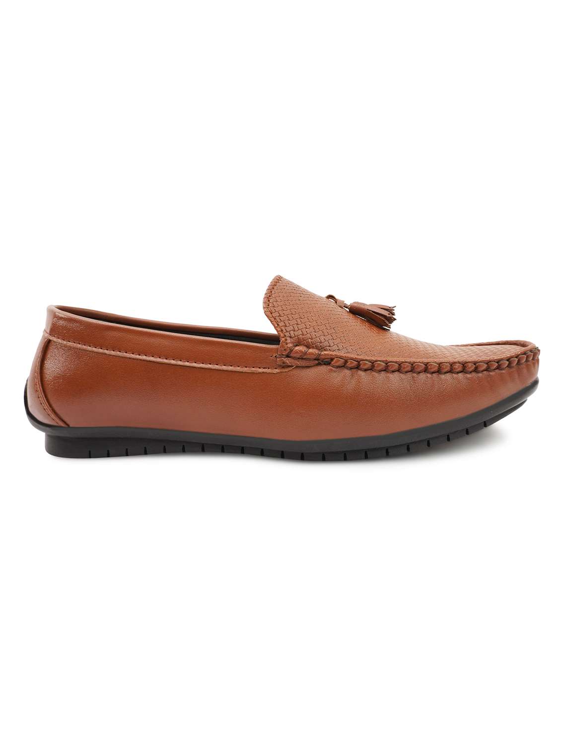 men slip on tassle detailing loafers - 21511011 - Standard Image - 2