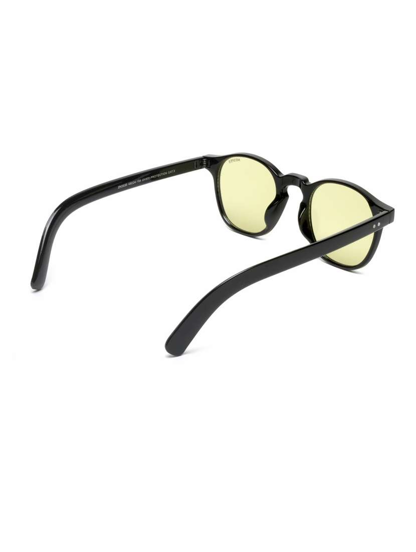 mespee eyewear|black yellow square full plastic|fashion essentials|branded latest & stylish sunglasses|unisex|large|zn3530-c4 - 21511477 -  Standard Image - 2