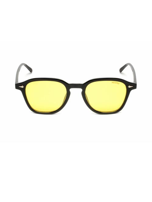 black yellow wayfarer full plastic unisex sunglasses - 21511502 - Standard Image - 0