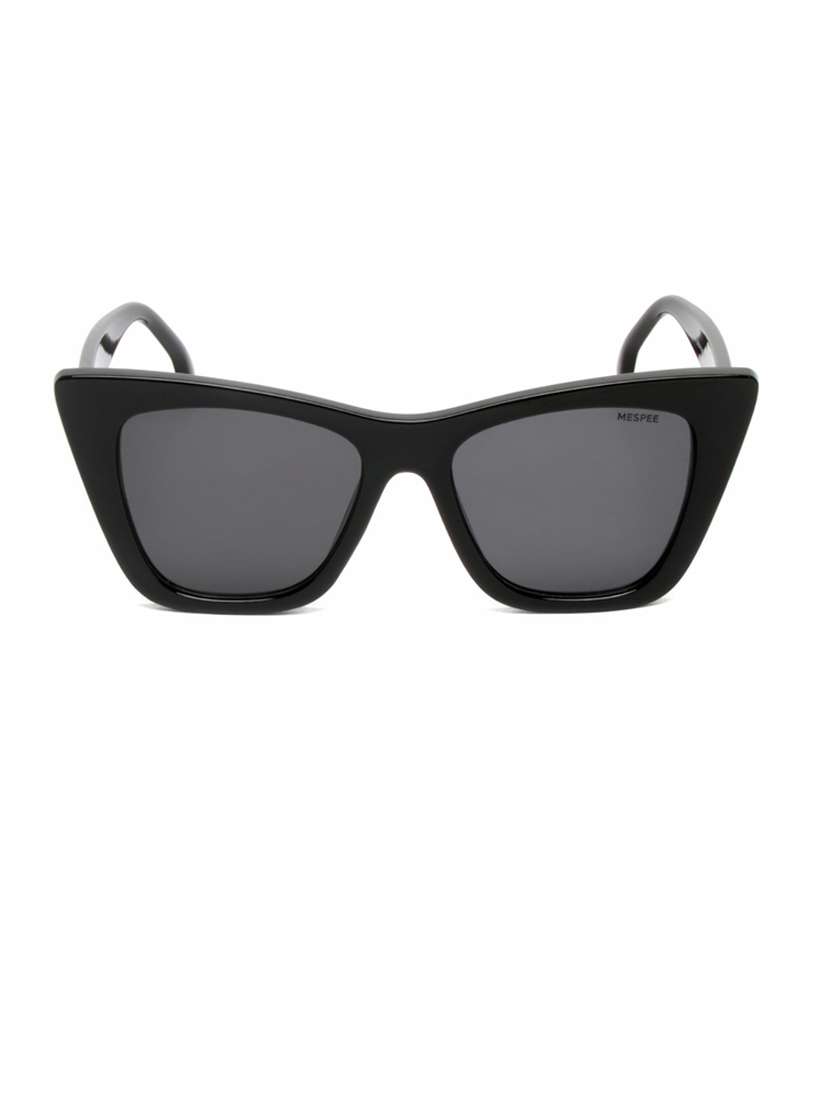 mespee eyewear |black cat eye full plastic |fashion essentials |branded latest & stylish sunglasses |unisex|large |zn3548-c1