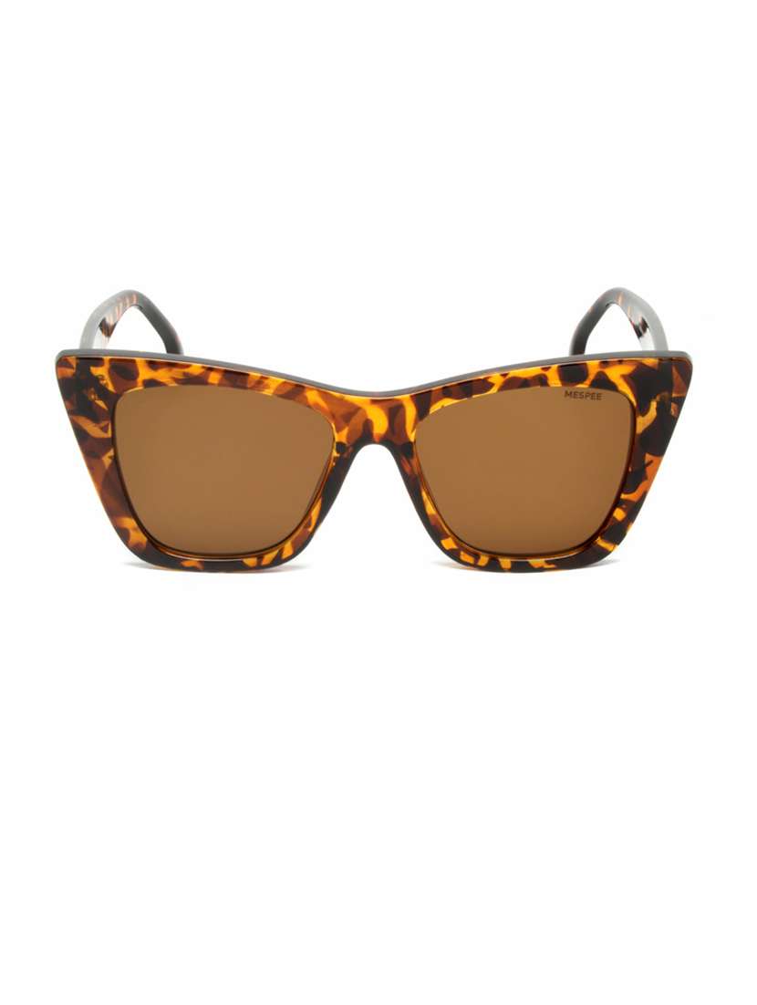 tortoise cat eye full plastic unisex sunglasses