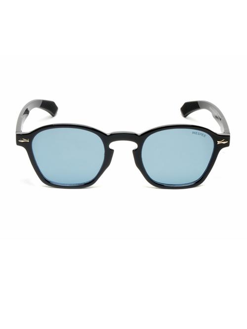 black blue wayfarer full plastic unisex sunglasses - 21511517 - Standard Image - 0