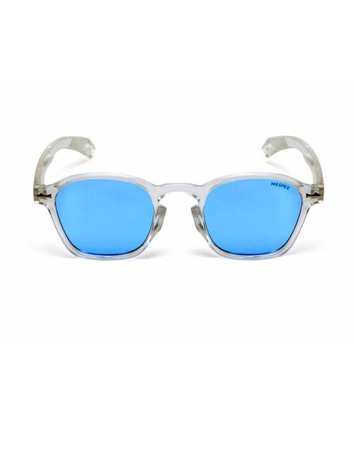mespee eyewear | clear blue wayfarer full plastic | fashion essentials | branded latest & stylish sunglasses | zn3550-c5 - 21511519 - Standard Image - 0