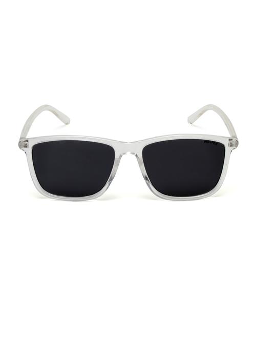 clear square full plastic unisex sunglasses - 21511522 - Standard Image - 0