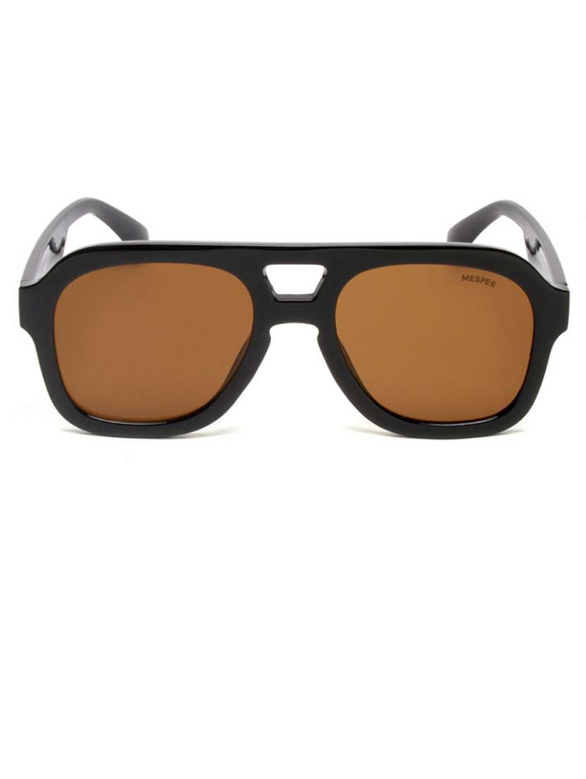 mespee eyewear |black brown square full plastic |fashion essentials|branded latest & stylish sunglasses |unisex|large |zn3573-c2