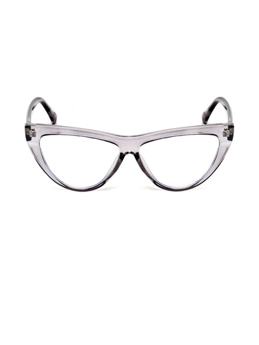 grey cat eye full plastic unisex sunglasses - 21511601 -  Zoom Image - 0
