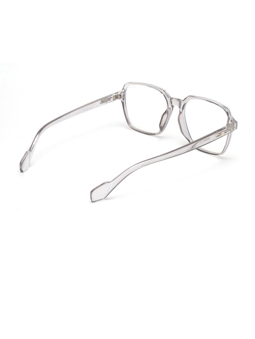 clear square full plastic unisex sunglasses - 21511605 - Standard Image - 2
