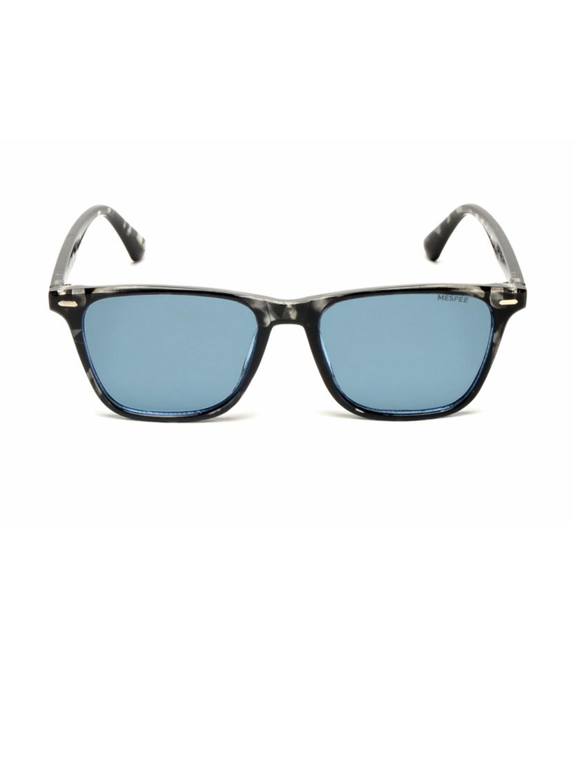 grey square full plastic unisex sunglasses - 21511624 -  Zoom Image - 0