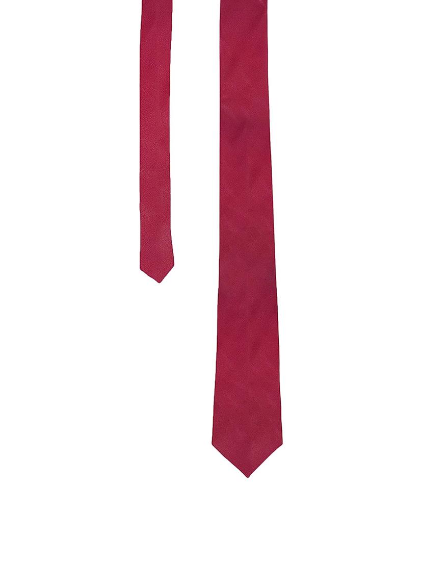 set of 2 maroon polyester tie - 21511755 - Standard Image - 2