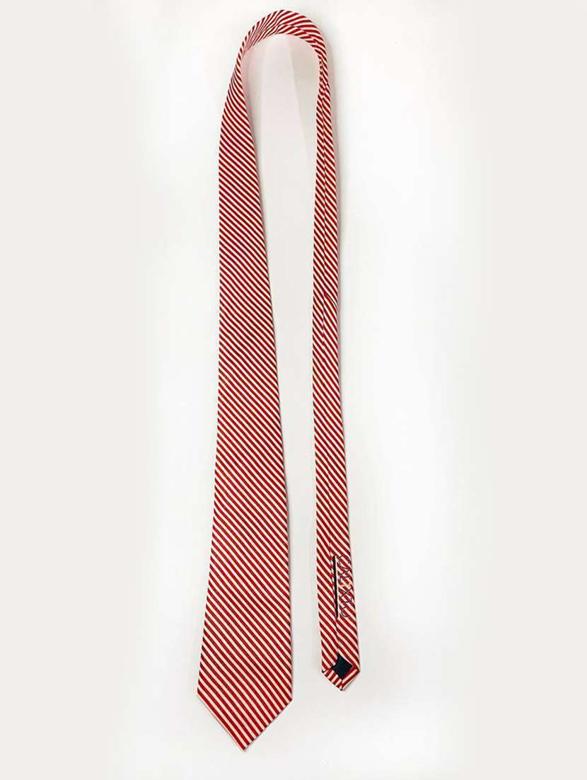 men red polyester tie - 21511791 -  Standard Image - 2