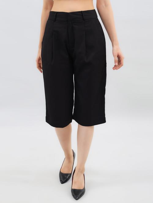 women black solids regular short - 21511873 -  Standard Image - 0
