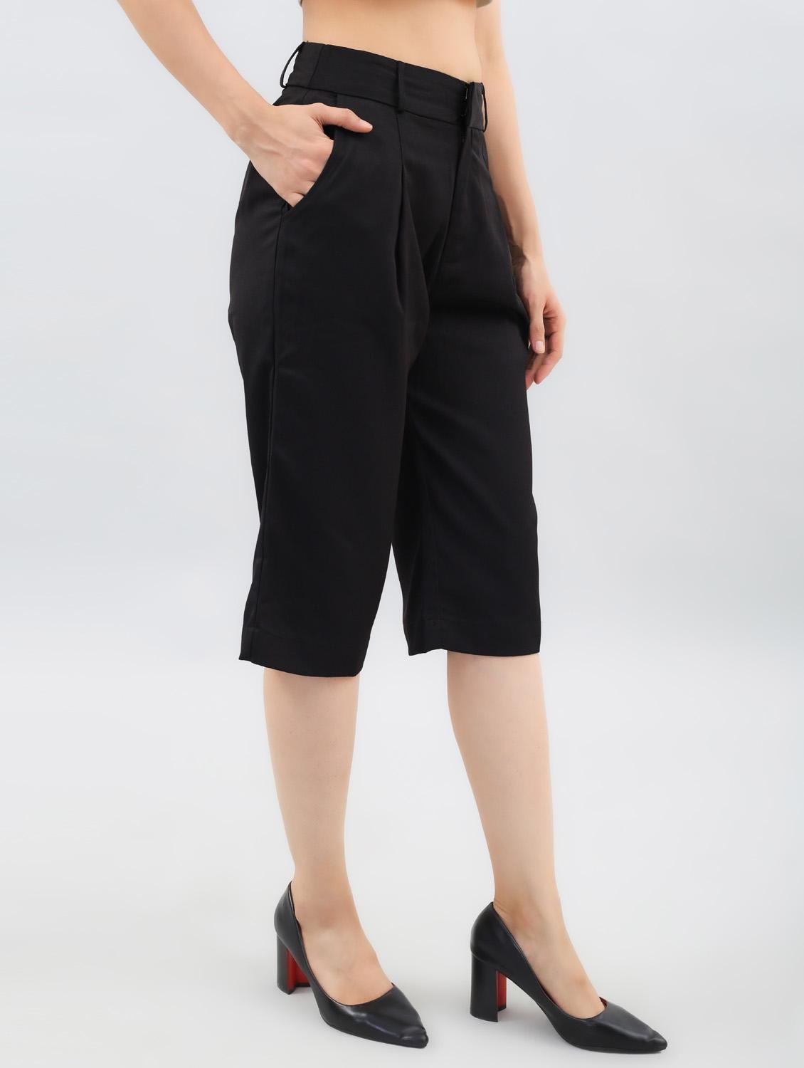 women black solids regular short - 21511873 - Standard Image - 2