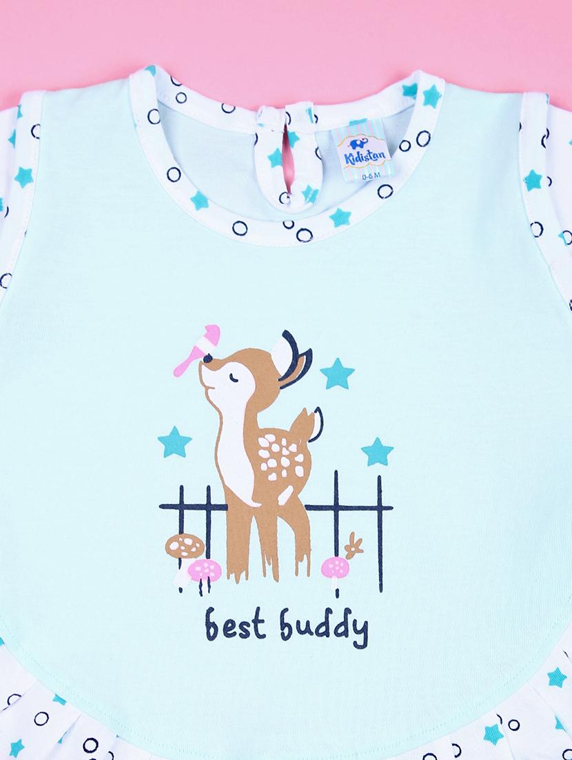 girls printed frock with bloomer set - 21512544 - Standard Image - 2
