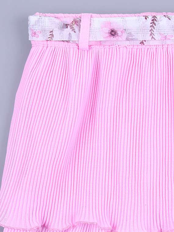 girls off white floral printed skirts top - 21512616 -  Standard Image - 2