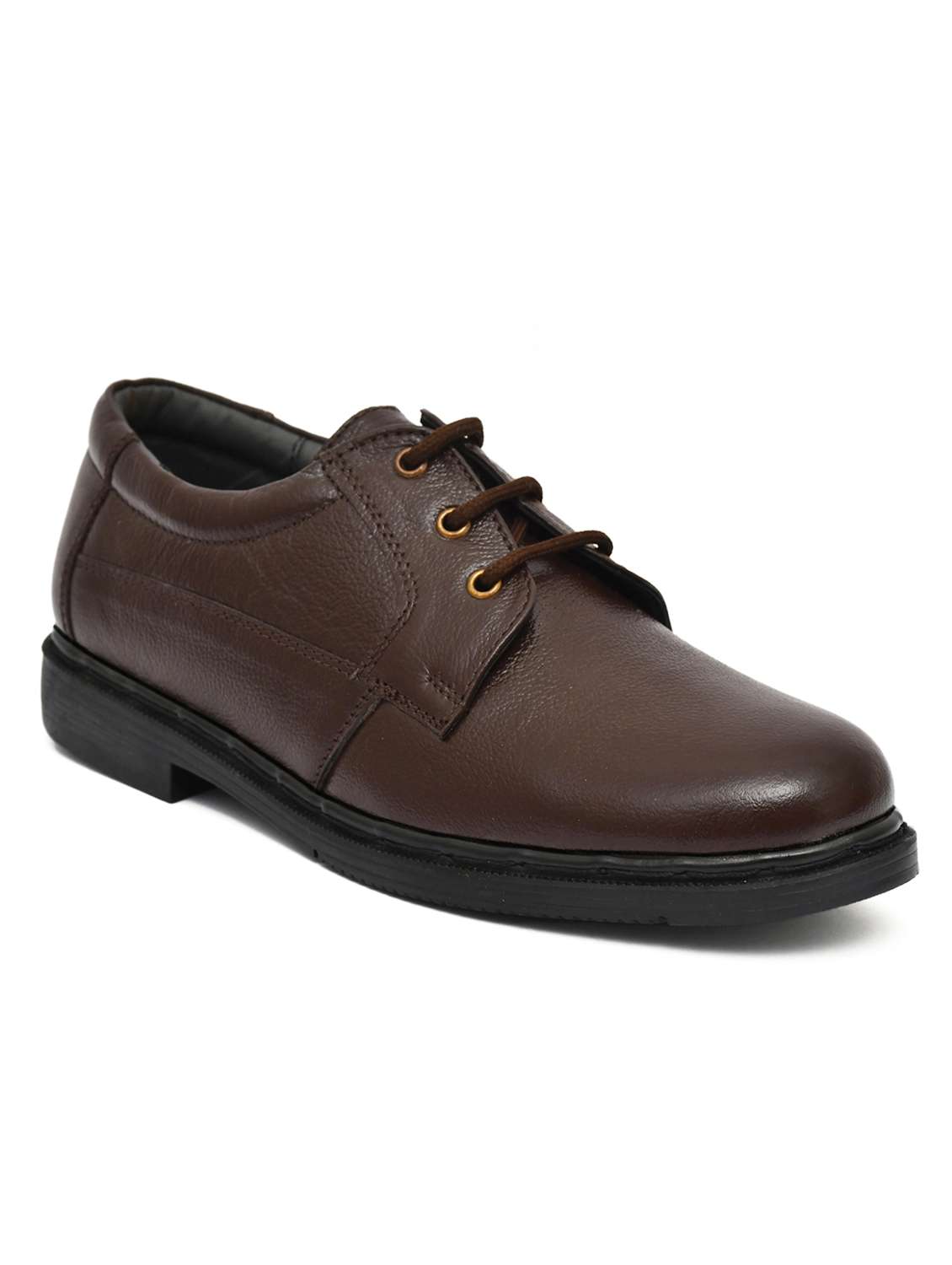 men brown lace-up derby shoes - 21513252 - Standard Image - 2