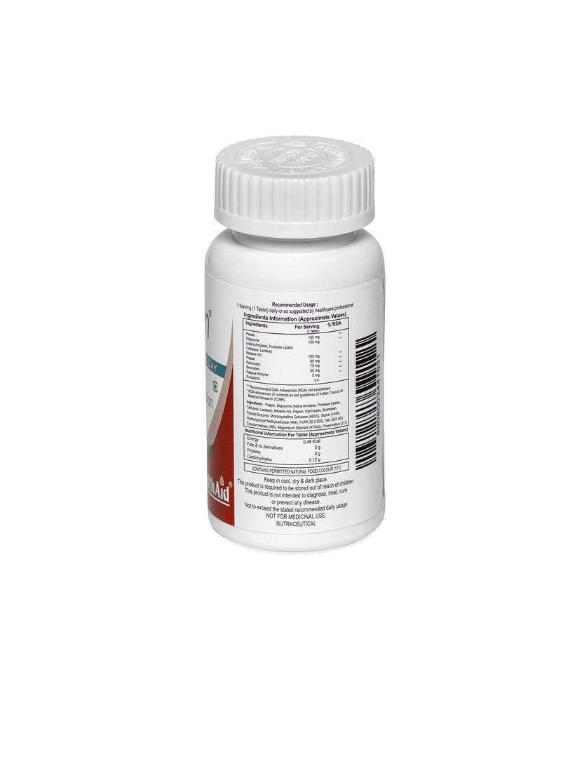 healthaid digeston (papaya & digestive enzymes) -60 tablets - 21513807 -  Standard Image - 2