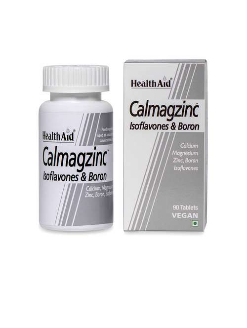 healthaid calmagzinc (calcium magnesium and zinc)-90 tablets