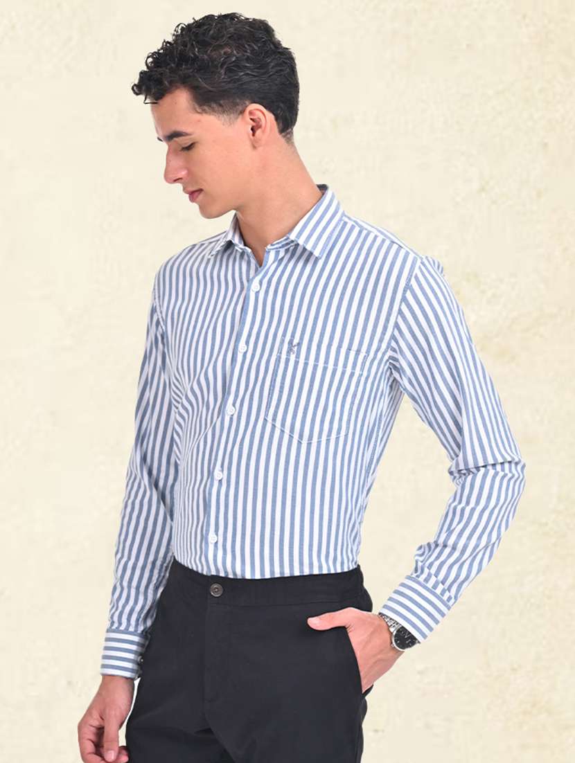 men white cotton casual shirt - 21513816 -  Standard Image - 2