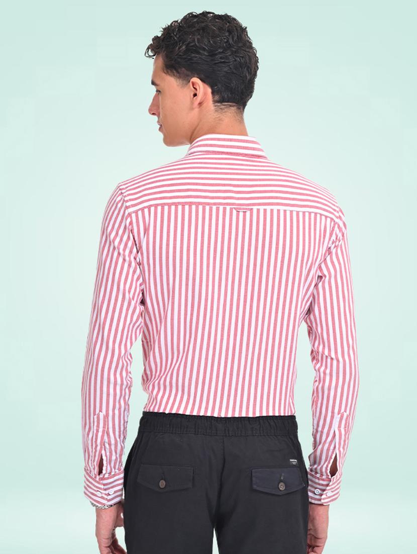 men white cotton casual shirt - 21513818 - Standard Image - 2