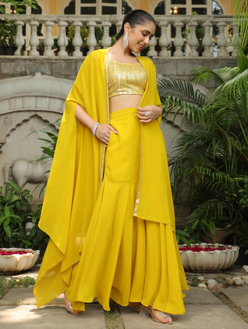 women yellow fusion set - 21514087 - Standard Image - 2