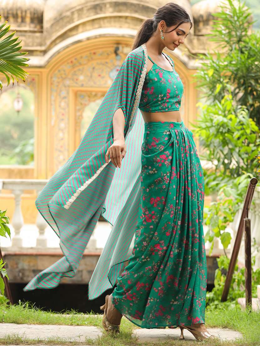 women sea green fusion set - 21514108 -  Standard Image - 2