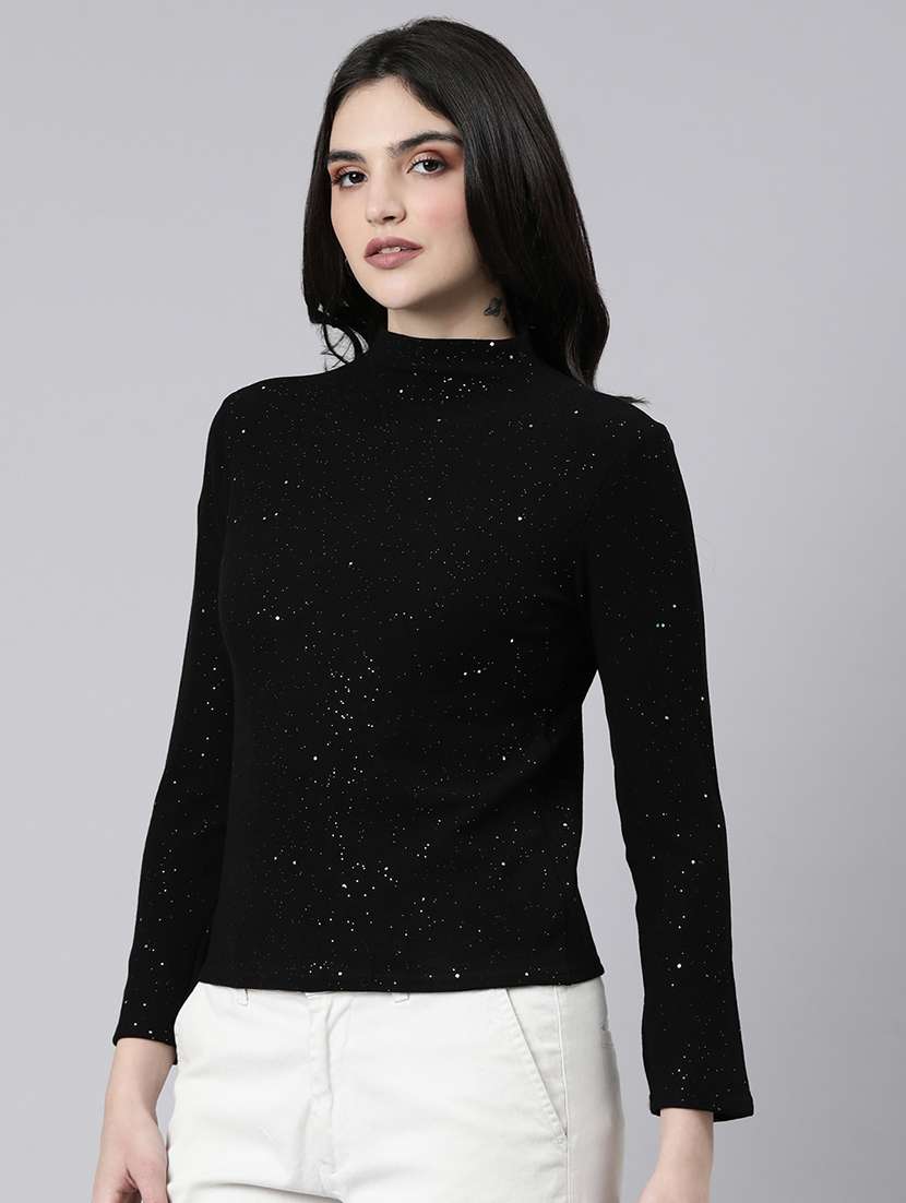 women black self-designed regular top - 21514494 -  Standard Image - 2