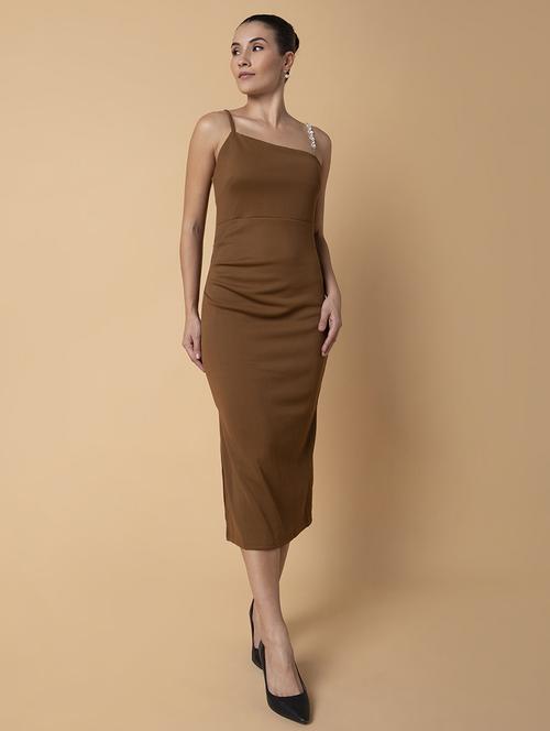 women solid sleeveless sheath dress - 21514528 -  Standard Image - 0