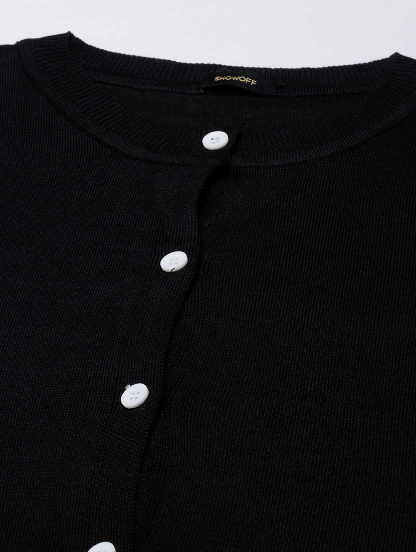 women black acrylic regular shrug - 21514948 -  Standard Image - 7