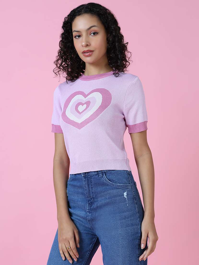 women short sleeve self-designed regular top - 21514992 -  Standard Image - 2