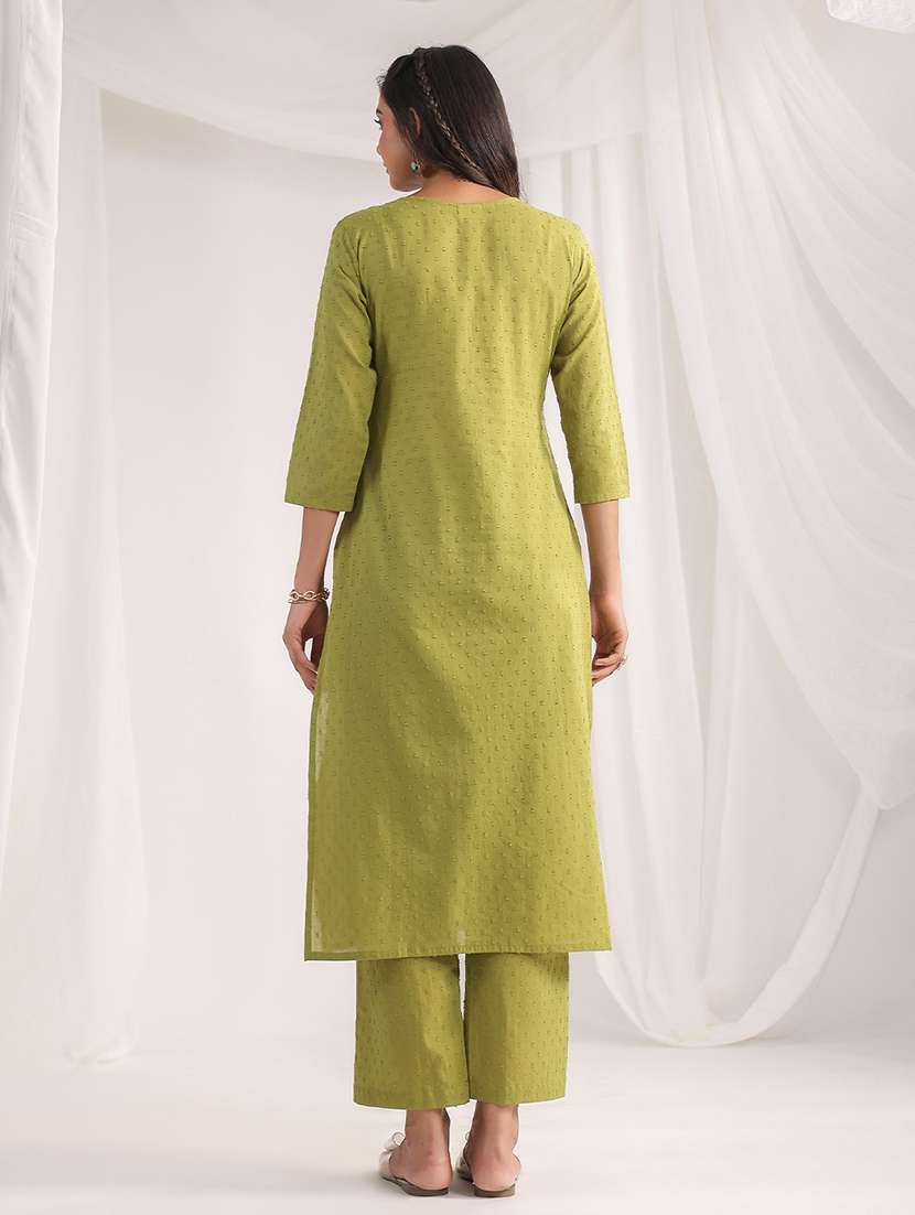 women green self-designed co-ord set - 21515266 -  Standard Image - 2