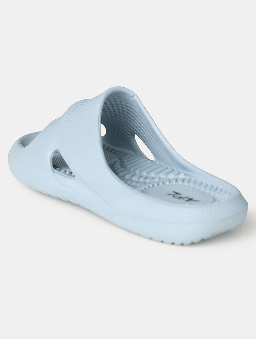 men blue slip on slippers - 21515305 - Standard Image - 2