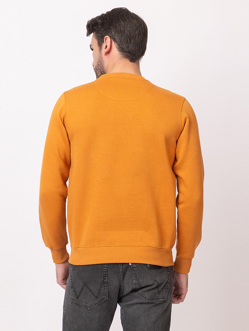 men cotton chest print sweatshirt - 21515328 - Standard Image - 2