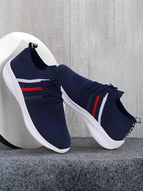 men blue running sport shoes - 21515527 - Standard Image - 0
