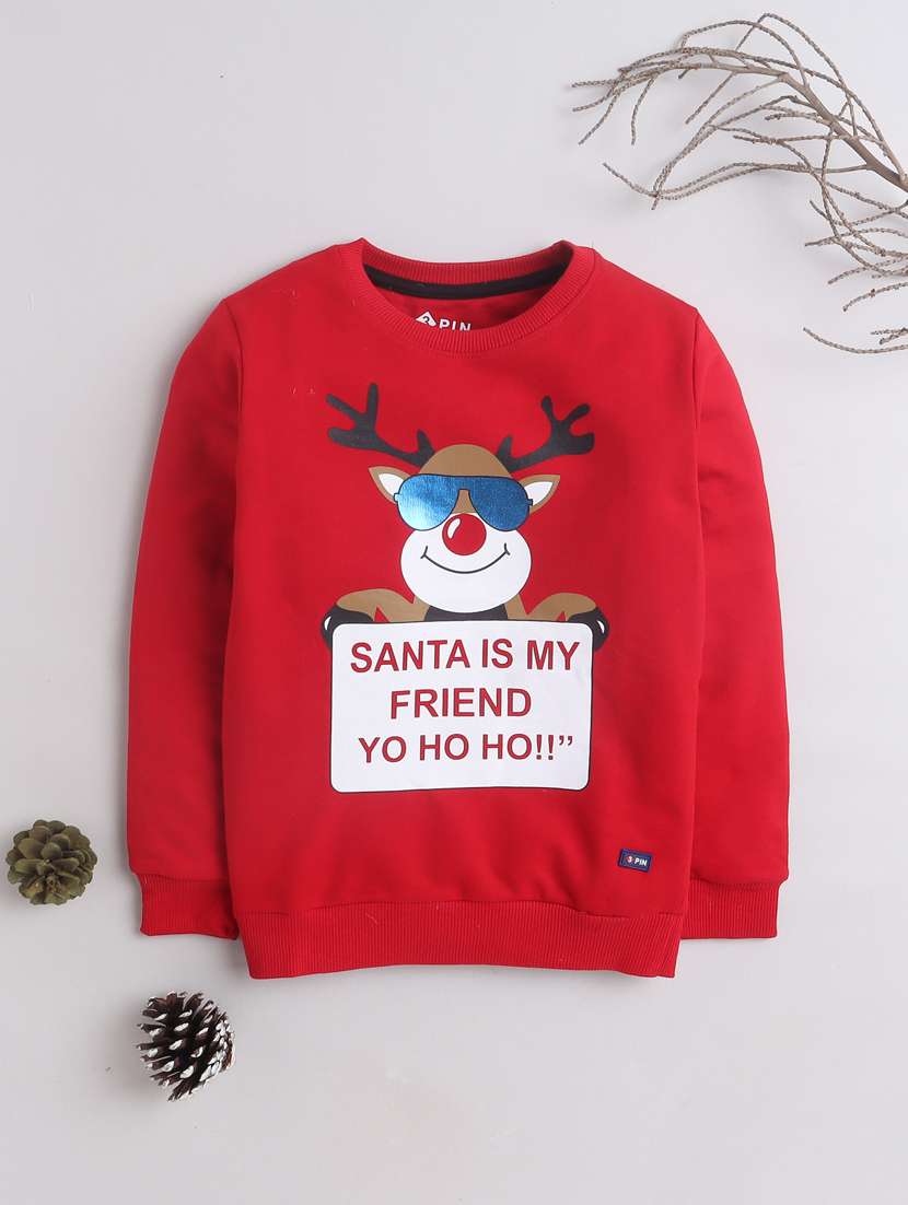 boys long sleeves graphic printed t-shirt - 21517723 -  Zoom Image - 0