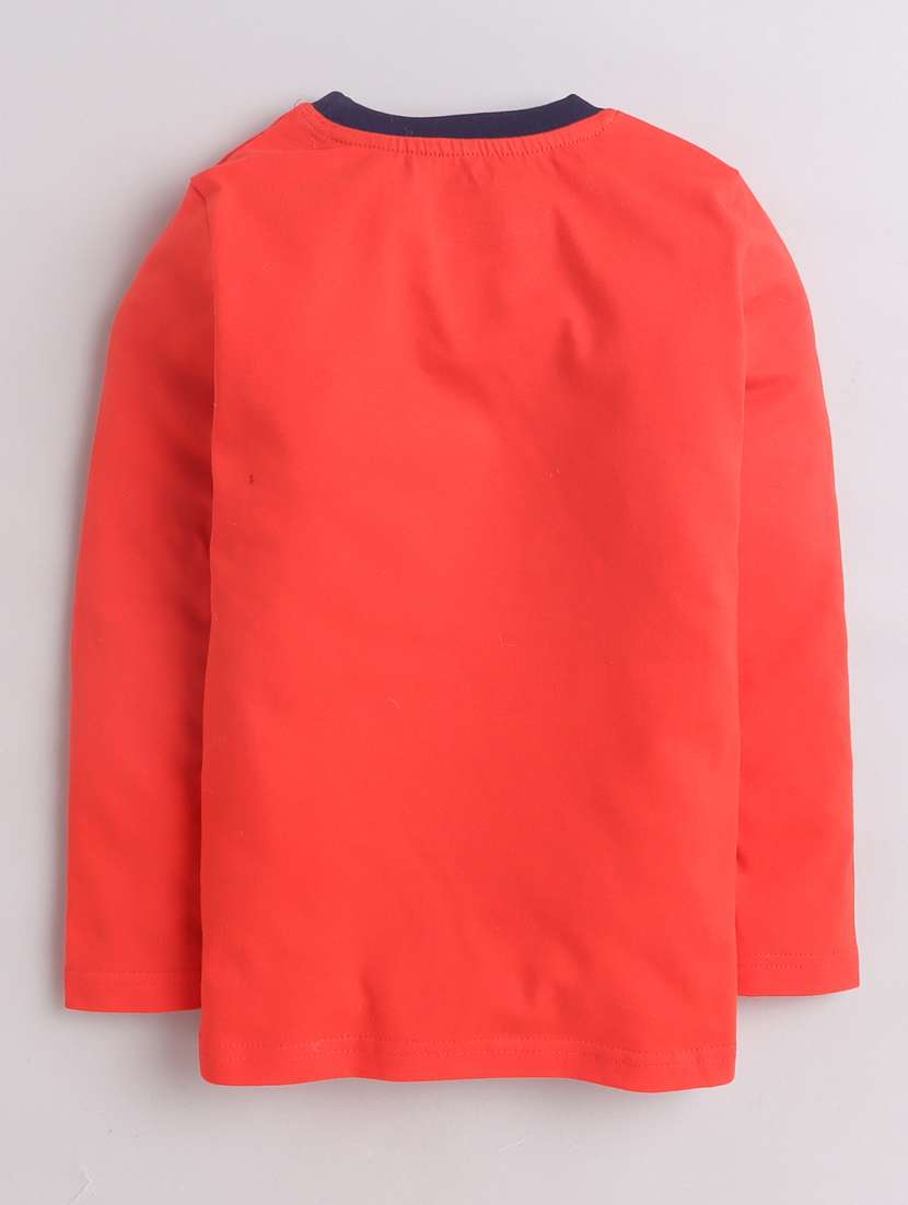 boy printed long sleeves t-shirt - 21517737 - Standard Image - 2