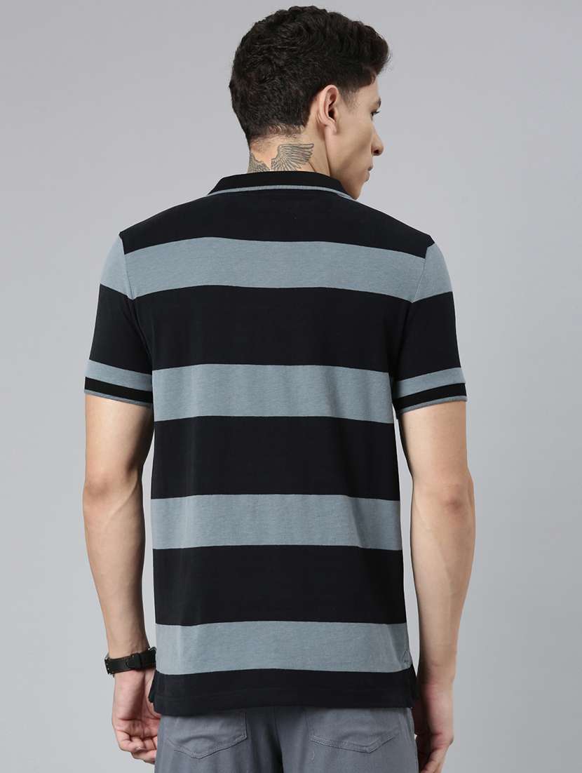 men polo neck all over print t-shirt - 21518293 - Standard Image - 2