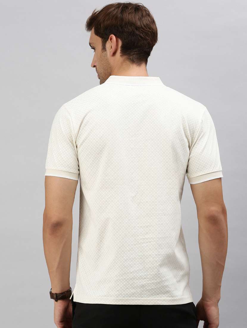 men polo neck all over print t-shirt - 21518349 -  Standard Image - 2