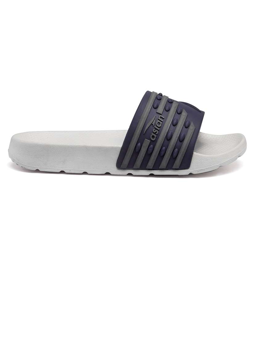 men grey open toe slider - 21518764 -  Standard Image - 2