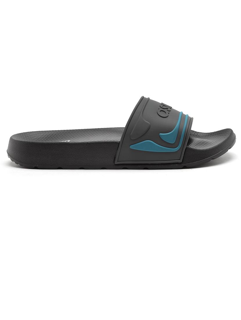 men grey slip on slippers - 21518774 - Standard Image - 2