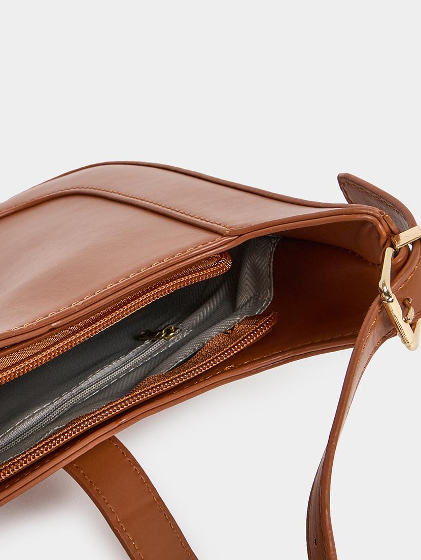 women solid sling bag - 21518857 - Standard Image - 2