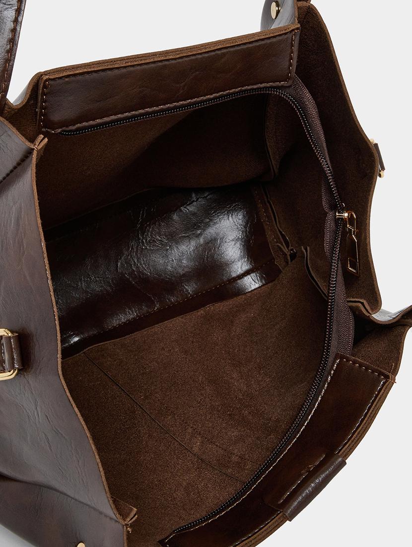 women solid handbag - 21518864 - Standard Image - 2