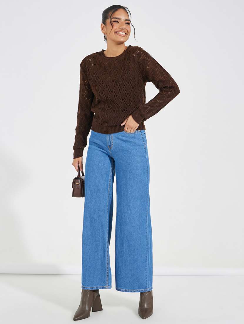 women long sleeve self-designed pullover - 21518894 -  Standard Image - 2